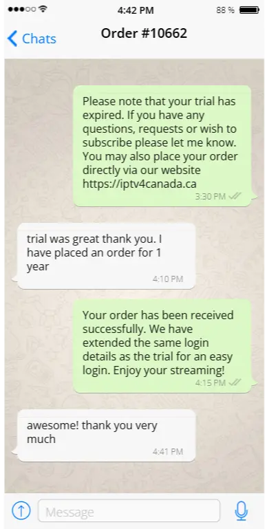 WhatsApp iptv.onl review