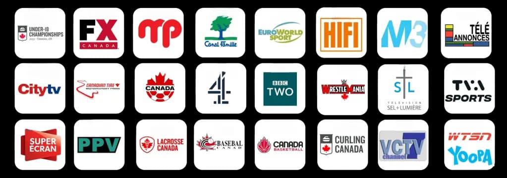 Sports, news and specialty channels available on iptv.onl