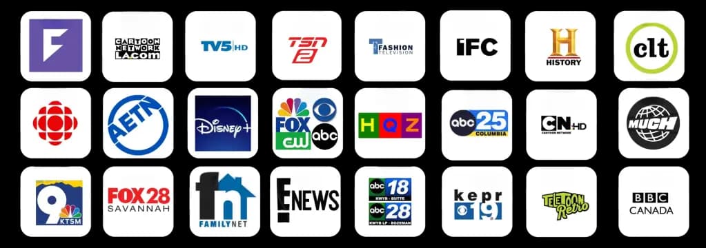 Entertainment and local channels available on iptv.onl