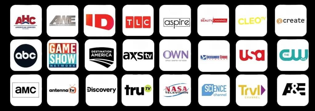 Music and specialty channels available on iptv.onl